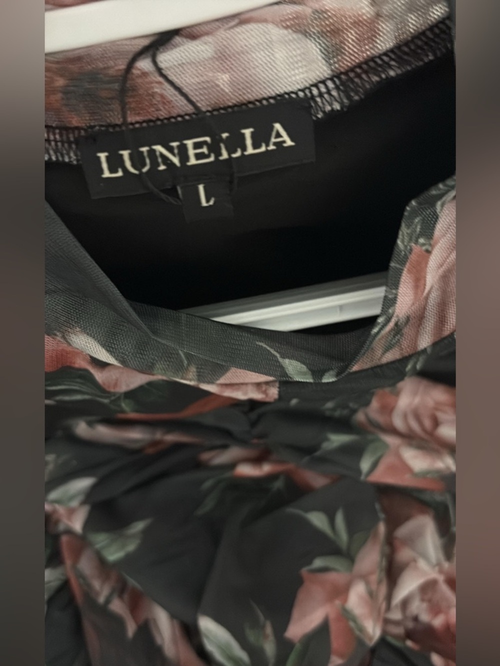 Lunella Floral mesh dress - Picture 2 of 2